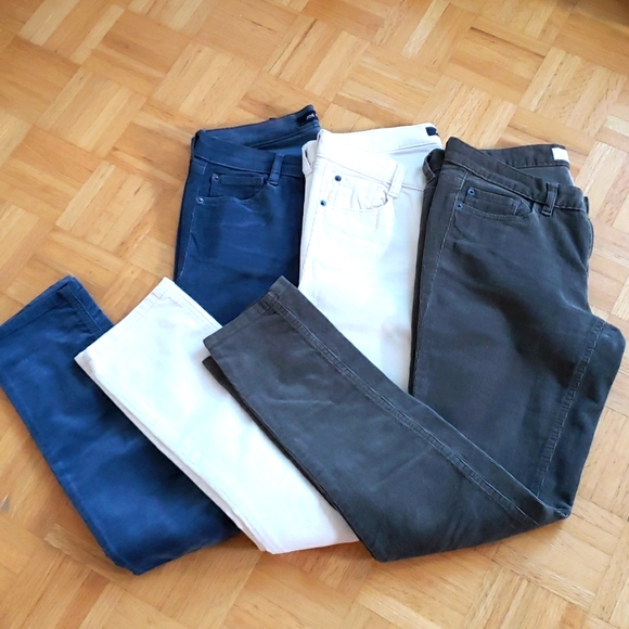 Joe Fresh lot of 3 slim low rise corduroy jeans. - Picture 1 of 16